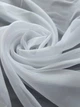Готовый тюль на основе креп-шифона с люрексом, цвет белый, 300см Х 250см - на тесьме 6см (3580-T32) - изображение 8