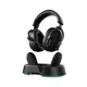 Беспроводные игровые наушники Mchose V9 Turbo+ Steel Black гарнитура с микрофоном и станией для зарядки 2.4ГГц / USB / Bluetooth - изображение 5