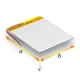 Внутренний аккумулятор Li-ion 2500mAh 3.7V для смартфонов планшетов и портативной электроники с защитой от перезаряда - изображение 2