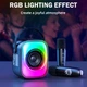 Акустическая система Onikuma L7 Black 1500 мАч Bluetooth USB 3.5 мм для караоке и вечеринок - изображение 2