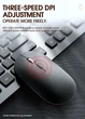 Беспроводная мышь TWolf X2 Rechargeable 2.4G Bluetooth для работы и игр с аккумулятором 500mAh и функцией смены DPI - изображение 8
