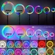 Лампа OEM RGB Crystal 3D для смартфонів і камер із дистанційним керуванням регулюванням яскравості та зміною режиму - зображення 7