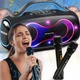 Портативна Bluetooth колонка 400 Вт 6 9 кг з RGB підсвічуванням для вечірок Hopestar Party 168 чорна - зображення 5