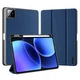 Чехол Dux Ducis Domo для Xiaomi Pad 7 7 Pro защитный аксессуар с подставкой и авто пробуждением синий - изображение 3