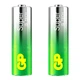 Батарейки GP SUPER ALKALINE 1.5V AA 2 шт щелочные LR6 для устройств - изображение 1