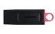 USB флешка Kingston DT Exodia 256GB для зберігання даних із високою швидкістю чорний рожевий - зображення 1