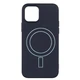 Чехол TPU Aneu с MagSafe для iPhone 14 Pro Max противоударный с микрофиброй Light Blue - зображення 1