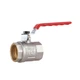 Кран шаровой Thermo Alliance Standart 1" 1/2 ВР для воды (рычаг) SD600NW40PN40 - изображение 1