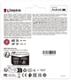 Карта памяти Kingston Industrial microSDXC 128GB Class 10 UHS-I U3 V30 A1 (SDCIT2/128GBSP) - изображение 5