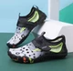 Детская обувь для пляжа и кораллов аквашузы Diving shoes серые с черным 31 ( 20,5 см ) 501 - изображение 5