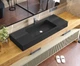 Раковина, умивальник накладний Status Red 120 Black - зображення 1