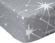 Простынь на резинке Moon&Star Starfall Бязь Gold Люкс 100х190х10 см (MS-850003545) - изображение 1