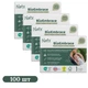 Детские органические подгузники 100 шт ECO by Naty BioEmbrace размер 1 (2-5 кг) Детские одноразовые подгузники с прочными застежками и индикатором влаги Памперсы для детей - изображение 1