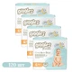 Детские подгузники 120 шт Giggles Premium Maxi размер 4 (7-18 кг) Детские одноразовые подгузники с индикатором влаги и защитой от протечек Памперсы для детей - изображение 1