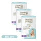 Детские подгузники 102 шт Giggles Premium Midi размер 3 (4-9 кг) Детские одноразовые подгузники с индикатором влаги и защитой от протечек Памперсы для детей - изображение 1