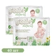 Дитячі підгузки 40 шт Giggles Natural розмір 6 Extra Large (15+ кг) - зображення 1