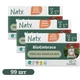 Дитячі органічні підгузки 99 шт ECO by Naty BioEmbrace розмір 2 (3-6 кг) Дитячі одноразові підгузники з міцними застібками та індикатором вологи Памперси для дітей - зображення 1