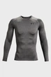 Чоловічий сірий лонгслів UA HG Armour Comp LS Under Armour S 1361524-090 - изображение 5