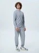 Спортивные штаны мужские ROZA 200119 XL Серые меланж (4824005754371) - изображение 3