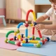 Магнітний гнучкий 3D-конструктор для дітей палички та кульки, 66 деталей - зображення 1