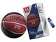 Мяч баскетбольный в подарочной коробке + насос Wilson NBA TEAM TRIBUTE CHI BULLS WZ4021501XP №7 - изображение 1