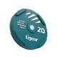 Tarcza olimpijska Tiguar Bumper 20 kg Turkusowa TI-WBR02000 (5902860494805) - obraz 2