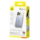 Повербанк ультратонкий 5000mAh 20W Baseus PicoGo AM41 Ultra-Slim Type-C сірий (P1007680C813-00) - зображення 5