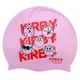 Шапочка для плавания силиконовая, в пакете "KIRBY" (РОЗОВАЯ) - изображение 1