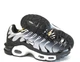 Кросівки Nk Air Max Plus TN унісекс весна осінь чорний з білим 39 - зображення 3