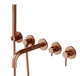Змішувач для ванни Omnires Y на 5 отворів brushed copper (Y1237/1CPB) (00139309) - зображення 1