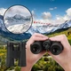 Бінокль Binoculars LD 214 10x42 з призмою BAK4, багатошарове покриття FMC, водонепроникний прогумований корпус, кут огляду 7.4°, для полювання, туризму та спостереження за птицями - изображение 7