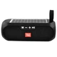 Портативна колонка TG-182 Bluetooth 5 Вт х 2 FM-радіо, сонячна панель, USB, TF, AUX, Hands Free, для Android та iOS, чорна - изображение 2