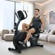 Горизонтальный велотренажер Hop-Sport HS-5000L Ranker Black-Gold до 140 кг - изображение 10
