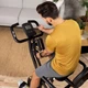 Велотренажер Hop-Sport HS-3030X Apeks X-Bike черно-золотистый - изображение 6