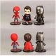 Набір фігурок Marvel Series Avengers Hand-held Iron Man Captain America Spider-Man Thor Doll Model - зображення 2