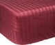 Простынь на резинке Moon&Star Burgundy Luxe Satin Stripe 90х190х25 см (MS-850004963) - изображение 1