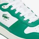 Мужские кеды кожаные низкие Lacoste 418411340 46 Белый/Зеленый (1159858798) - изображение 6