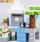 Магнітний конструктор Minecraft Magnetic Building 138 деталей зі світловими елементами - зображення 2