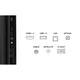 Телевізор 65" TCL QLED 4K 60Hz Smart Google TV Black - изображение 12