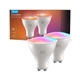 Набір ламп 2шт Govee B600D GU10 Smart LED Bulb, RGBWW, WI-FI/Bluetooth, білий - зображення 2