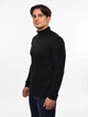 Гольф в'язаний чоловічий M Чорний FASHION (690233-M) - зображення 2