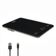 Ваги кухонні електронні Adler AD 3177 black 10 кг | заряджаються через USB-C - зображення 3