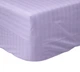 Простыня на резинке Moon&Star Lavender Gray Satin Stripe 150х200х25 см (MS-850004792) - изображение 1