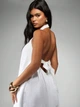 Платье макси из льна Missguided sz2411117431836249 XS белое (100007713) - изображение 3