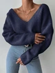 Свитер Shein sz2308023433397176 M синий (100008009) - изображение 1
