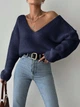 Свитер Shein sz2308023433397176 M синий (100008009) - изображение 4