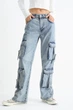 Джинси baggy fit C&A 2226349c60 38 блакитні (100007015) - зображення 1