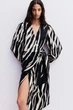 Платье из хлопка H&M 1232906001c61 M комбинированное (100009437) - изображение 1