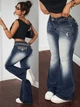 Джинси Shein sz2411153364416633 W31 темно-сині (100008259) - зображення 2