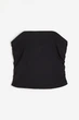 Топ-бандо H&M 1202826001c61 L черный (100009419) - изображение 3